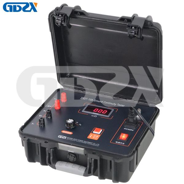 ZXDT-10A Ground Down Lead Earth Insulation Tester Ground Continuity Tester
