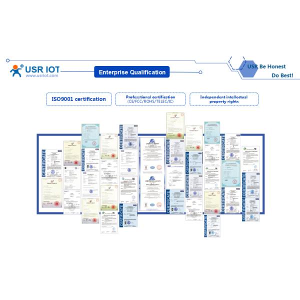 [USR-N540]  4 Serial Port Ethernet converter,  Modbus gateway RS232 RS485 RS422 to TCP/IP converter