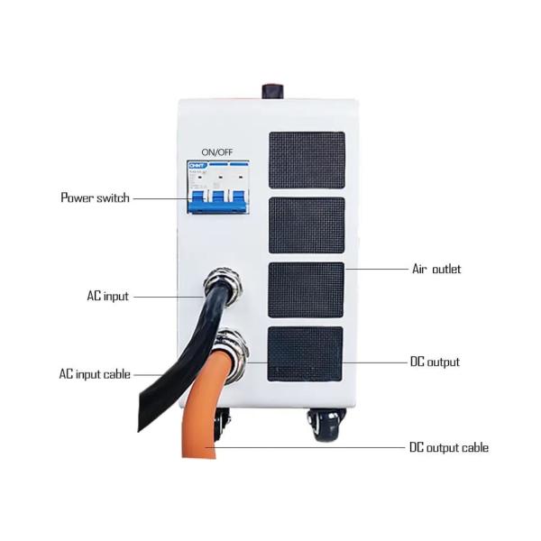 EVCOME Fast Electric Car Charger Dc Portable ( 20KW 48V 80A/96V 200A) OEM ODM With CCS1 CCS2 GBT CHAdeMo Plug Customized