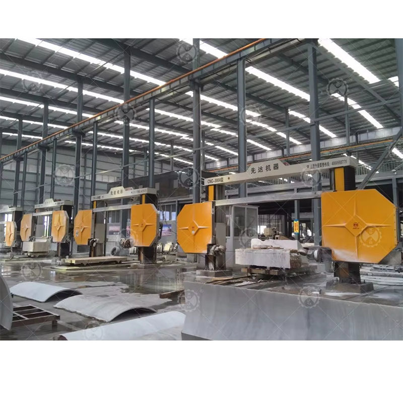 Heavy Duty CNC Diamond Wire Saw Machine for Large Stone Block Profiling and Special Shape Cutting