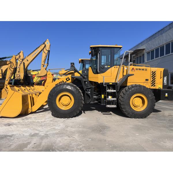 162 кВт Подержанный SDLG LG956L Подержанный колесный погрузчик Номинальная нагрузка 5 тонн Китайская марка в хорошем состоянии