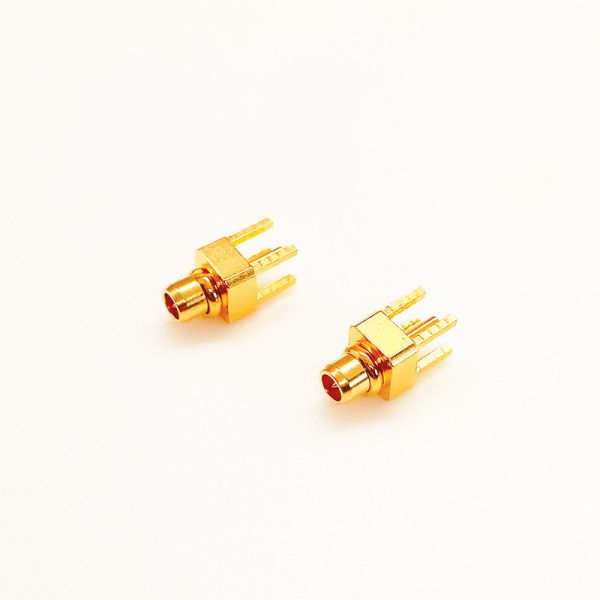 MMCX-JE 50Ω PCB Mount RF Coaxial Connector Up To 6GHz