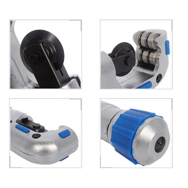 Stainless Steel Bearing-Type Pipe Cutter Cutting Blade Wheel-to-Cutting Action for Metal Copper Plastic Pipes DIY Grade KC001
