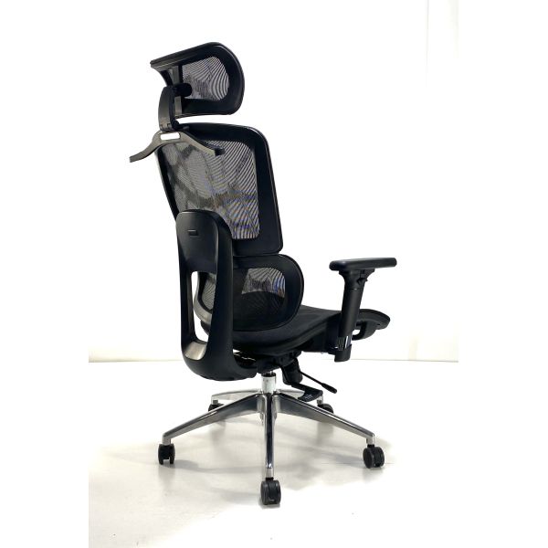 Full Mesh Swivel Ergonomic Office Chair With Lumbar Protection High Back