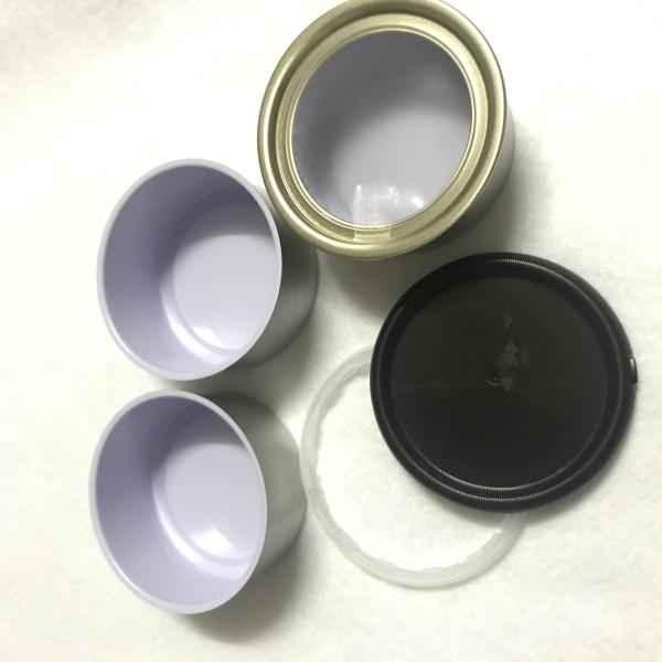 утечка 100ml 3.5gram легкая открытая придает непроницаемость полуженные стальные консервные банки