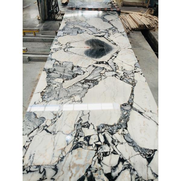 Brazilian Bvlgari Blue Marble Wall Panels Marble Stone Slab Aesthetic High End Design