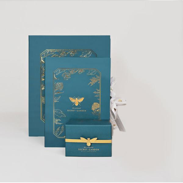 Manufacturer Customized Recyclable Wholesale party personalised gift box with Ribbon