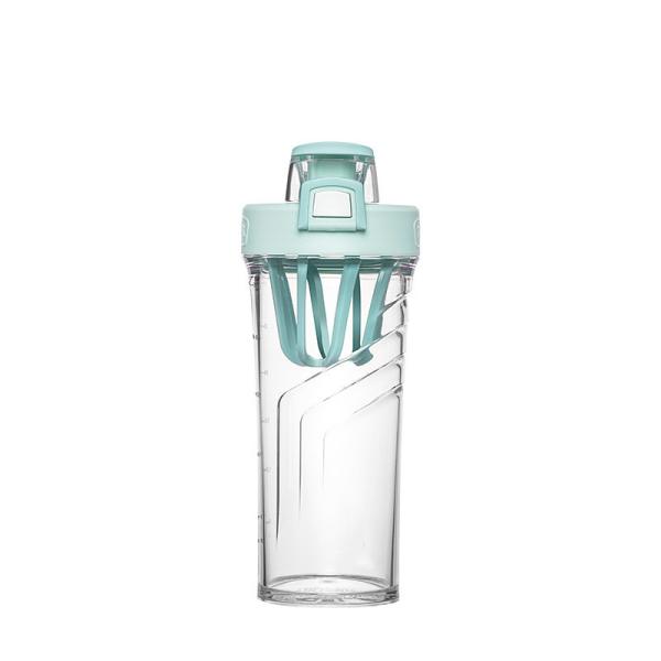 Large Plastic Workout Protein Shaker Bottles Mixing Cup With Powder Compartment