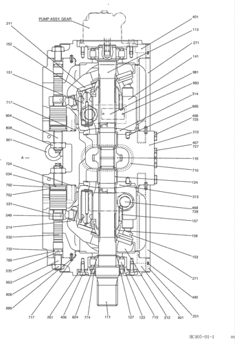 K3v112DTP K3v112DTH JCB220 JS220 21511480 Excavator Main Piston Pump For JCB