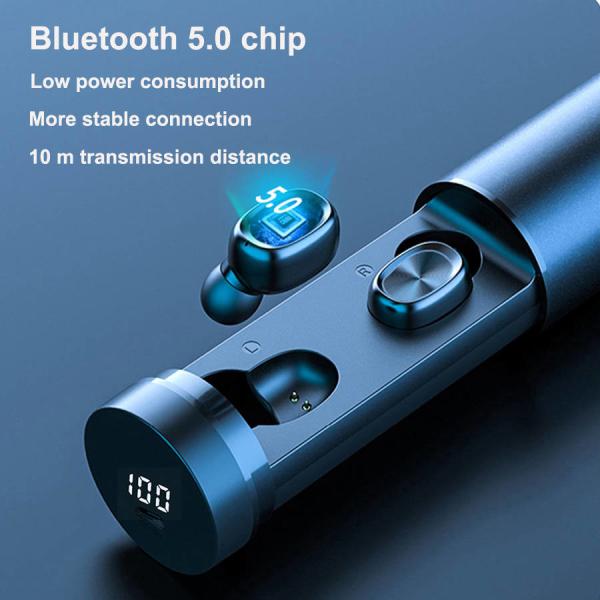 Running Sports Earbuds With Mic CVC8.0 Noise Cancelling Earphones Touch Control