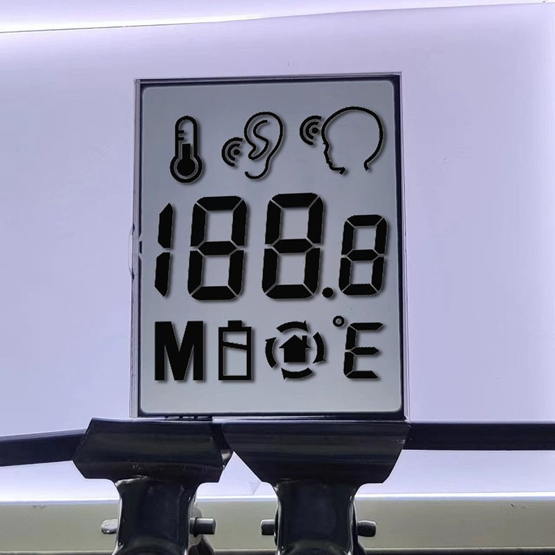 Custom Segment LCD Screen for Handheld Forehead Thermometer, Positive Display Custom Size,segment lcd display,segment lcd
