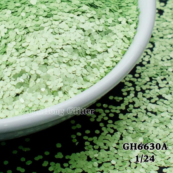 Solvent Resistance Matte Aluminum Glitter Powder Injection Paillette Holographic For Body