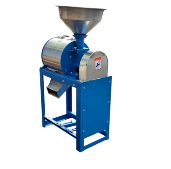 Stainless Steel Flour Mill Machine 70kg/H Hybrid Power Grain Miller Machine
