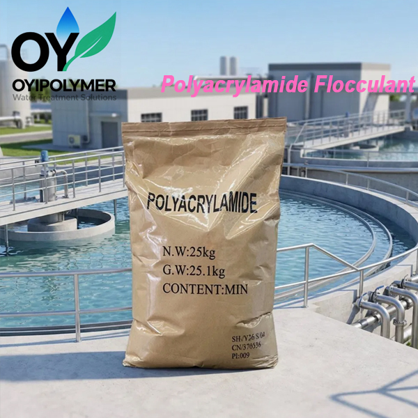 Cationic PAM Flocculant With Charge Density of 10-20% used in Paper Making Mills Water Treatment
