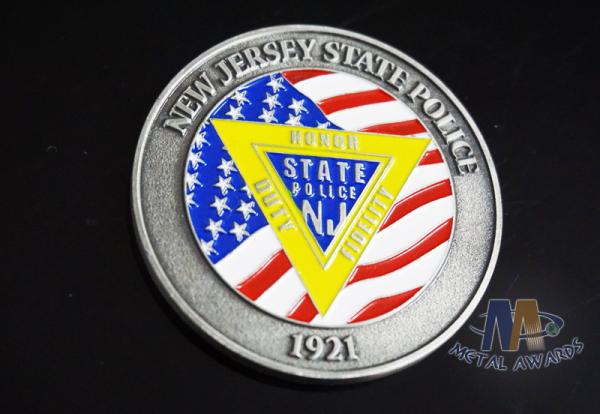 The United States Flag Challenge Coins , Modern Commemorative Coins OEM Available