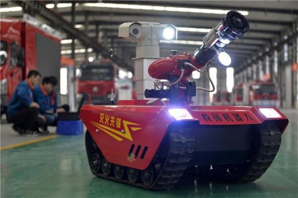 constansa Fire Fighting robot china factory Safety Water Rescue Remote Control Water Rescue Robot for Fire Fighting