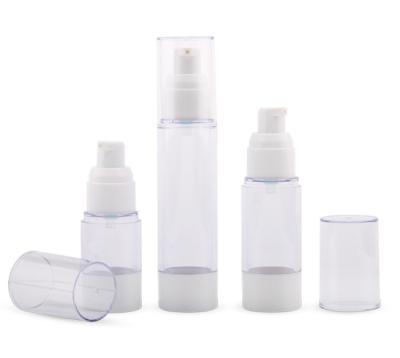 15ml 30ml 50ml Plastic Airless Bottle For Cosmetic Packaging