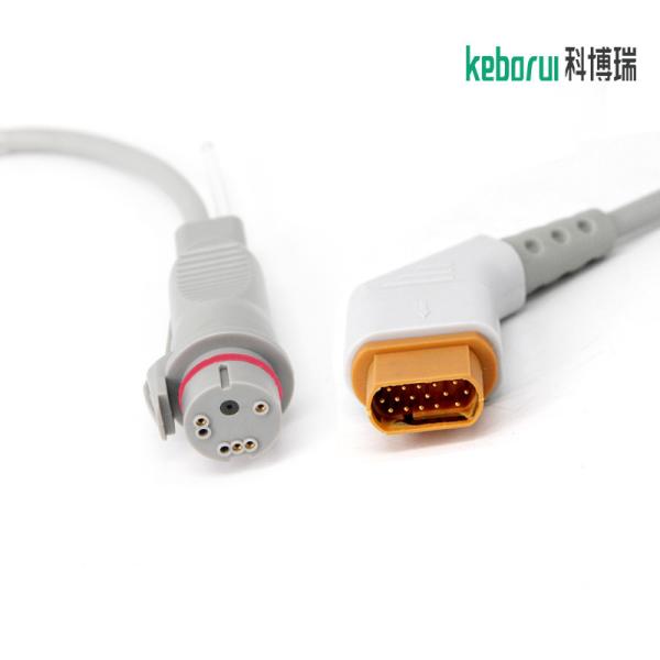 Medical IBP Cable For Drager Monitor To BD Transducer