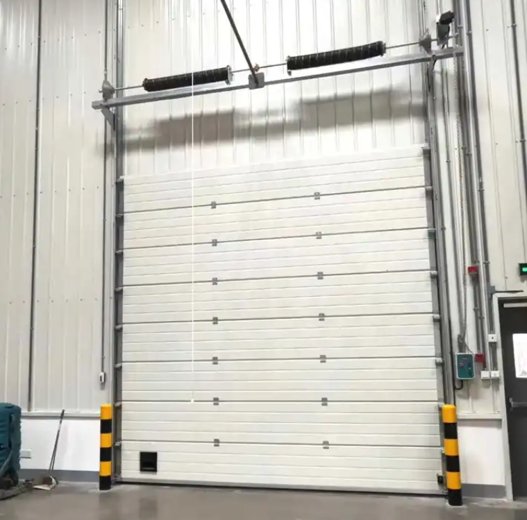 50mm-80mm Thickness Insulated Sectional Doors with Polyurethane Foam Insulation and Optional Ventilation