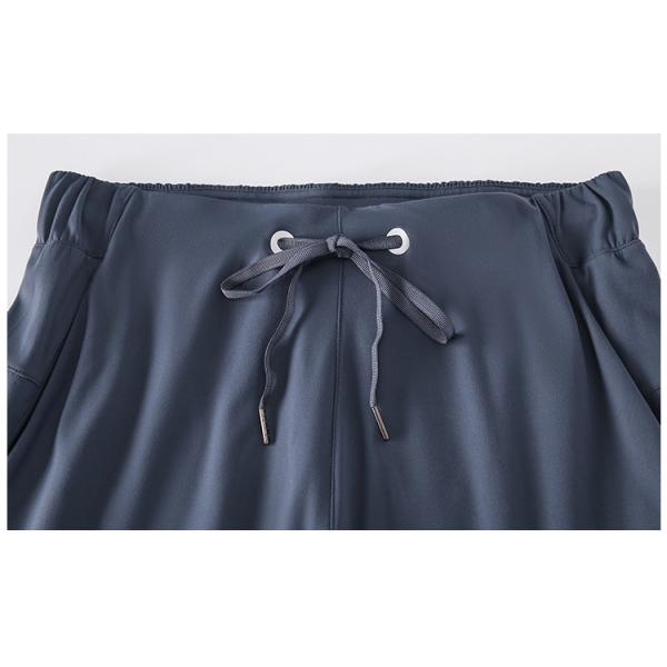 Womens Stretch Workout Pocket Yoga Pants Straight Beam Foot