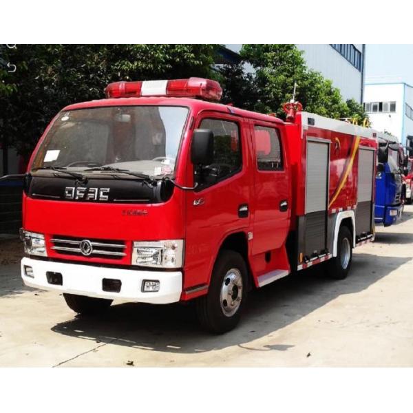 Dongfeng 5cbm / 5000L Fire Department Utility Truck 4*2 Dry Powder And Water Tank