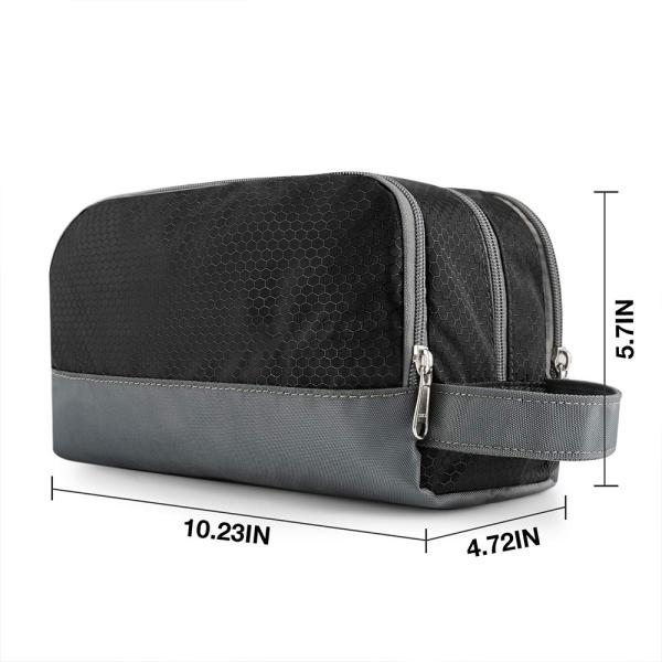 Water Resistant Mens Nylon Travel Toiletry Organizer