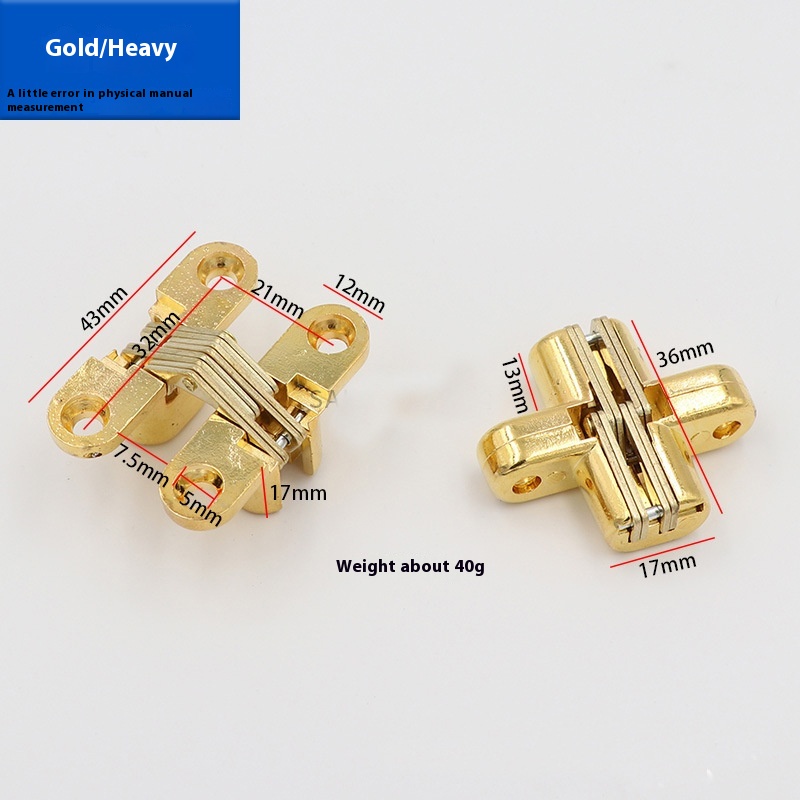 Factory Direct Concealed Aluminium Hidden Door Hinge 180 Automatic Closing Three-Dimensional Adjustable Soft Close 4-Hole Door