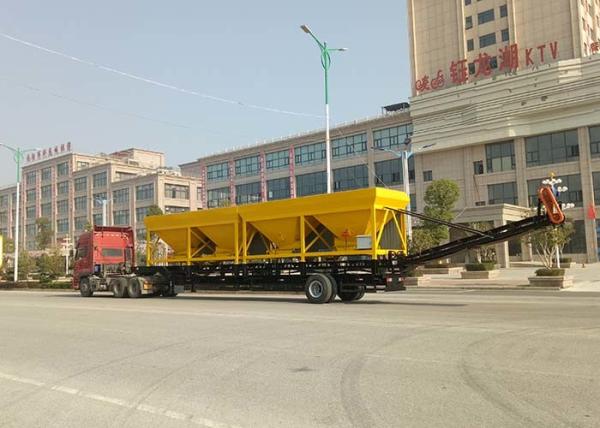 High Efficiency Hot Mix Mobile Plant 40-160 Tph Long Service Life Mobile Asphalt Mixing Plant
