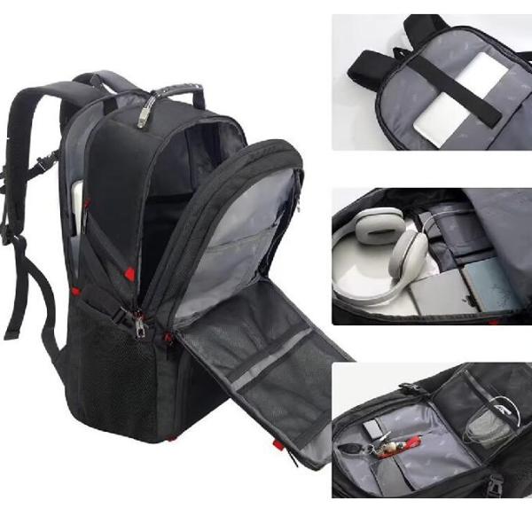 Custom Sport Gym Bag Waterproof School Travel Backpack With Shoe Compartment Usb Charging Port