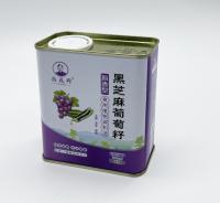 Huile de friture Tin Can Square Metal Tank d'OEM 380ml