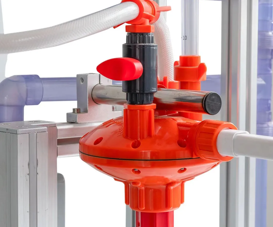 Poultry Farming Feeding System Plastic Precise Control Broiler Pan Feeding System