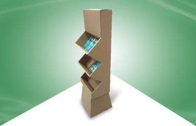 Exposições de 3 células do cartão da posição do OEM para o CD & os livros, projeto original