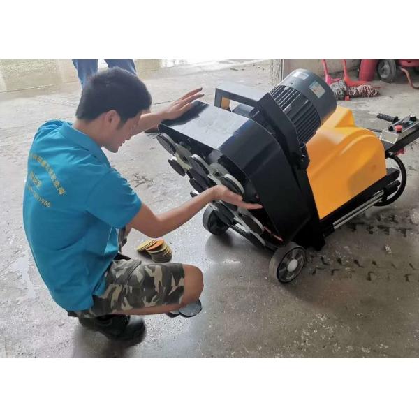 7.5HP Marble Floor Polisher 1500RPM With Diamond Polishing Discs