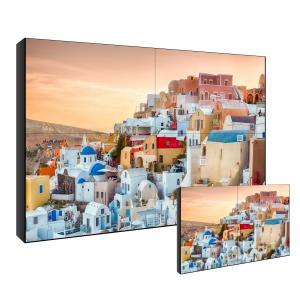 POP 3x3 Samsung LCD Video Wall Display 8ms Repond LVDS Signal Interface