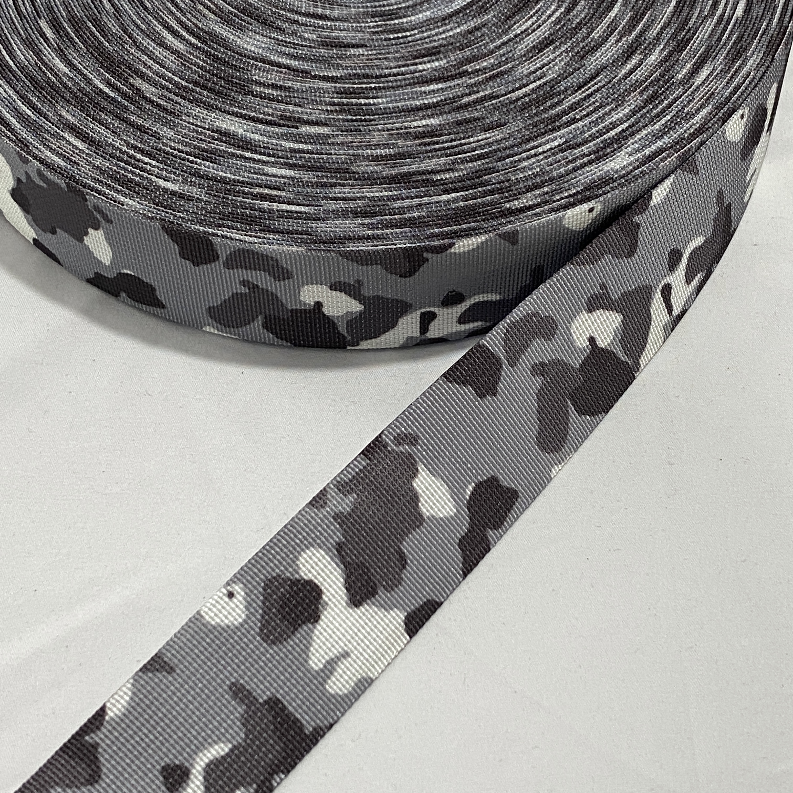 Camouflage Polyester webbing Camouflage Outdoor supplies Backpack belt Tactical clothing