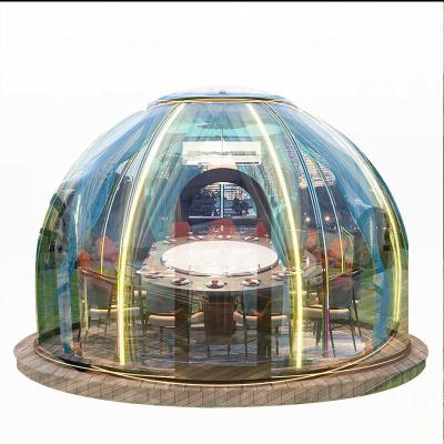 House Transparent Camping Hotel Prefabricated Dome for Camping Bubble House