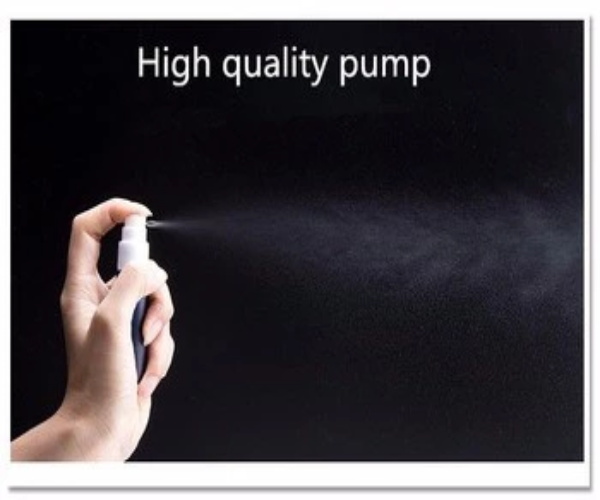 Cosmetic Rectangular Pump Perfume Decant Bottles For Homemade Beauty Products