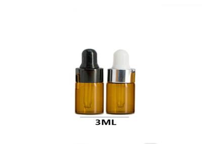Luxury 10ml Dropper Bottle , Empty Dark Dropper Bottles With Custom Logo
