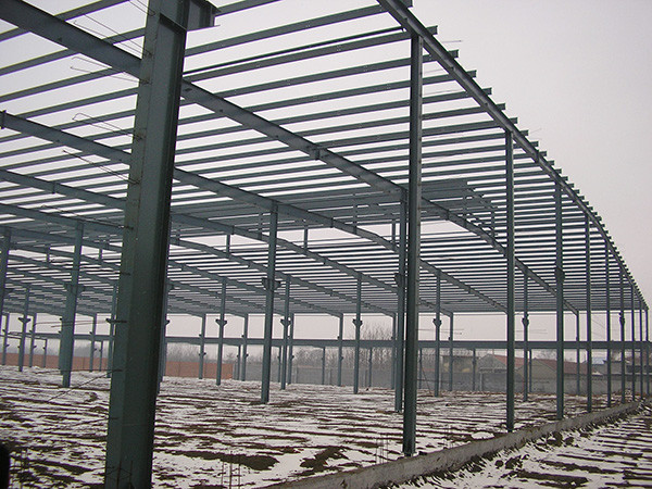 Industrial Heavy Steel Structure Building , 3D Drawing Heavy Metal Construction