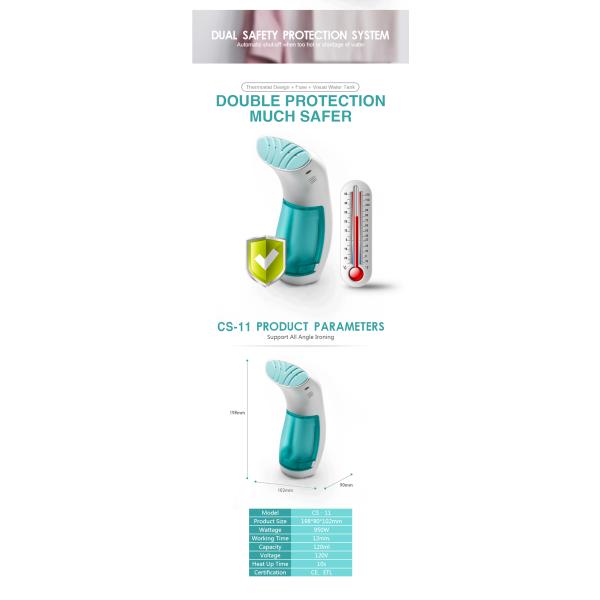 Портативный распаровщик одежд Antomomy 10min ABS сподручный