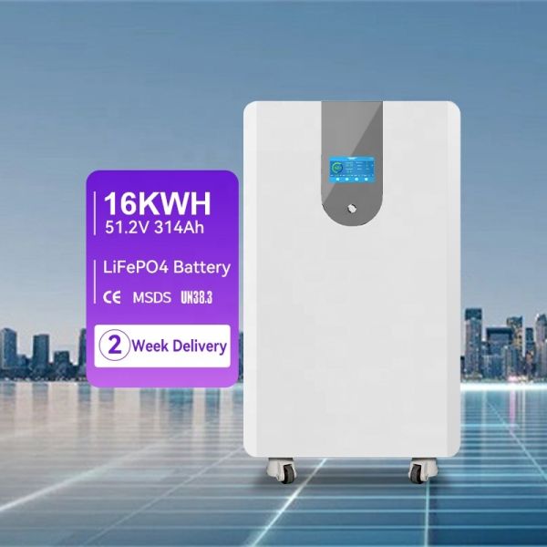 Home Energy Storage System 5kWh 10kWh 15kWh 16kWh Lithium Battery 51.2V 100Ah 314Ah Solar Battery Pack 48V LiFePO4 Battery
