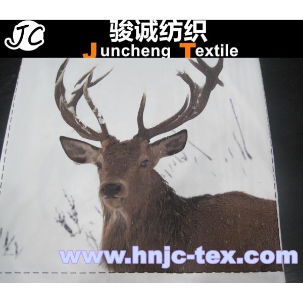 New lively moose pattern pillow new fabric for home textile and decoration