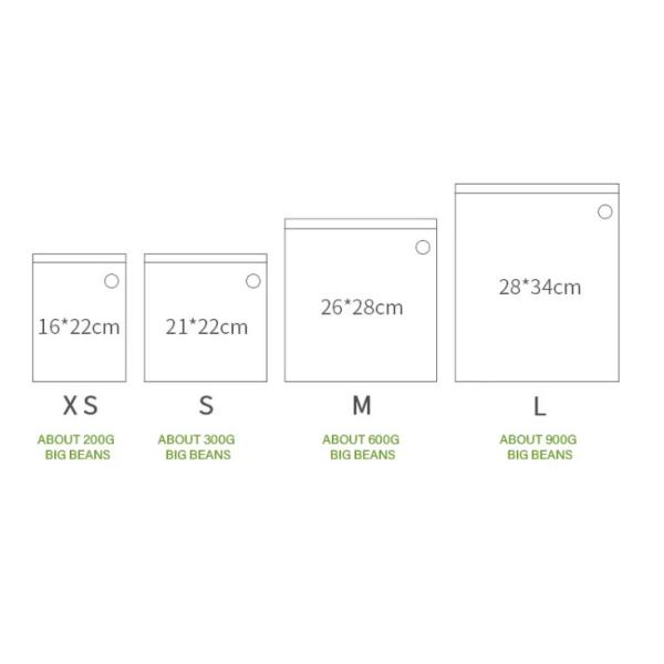 PE PA Food Reusable Sous Vide Bags CE Vacuum Sealer Zipper Bags BPA-Free