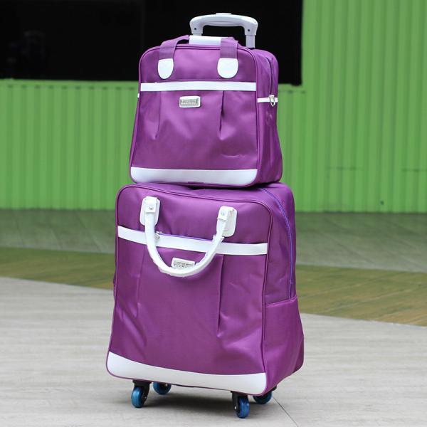 Ensemble de bagages à roulettes spinner TSA durable, imperméable et léger en Oxford, 2025, unisexe, pour mères et filles, sacs de voyage personnalisés