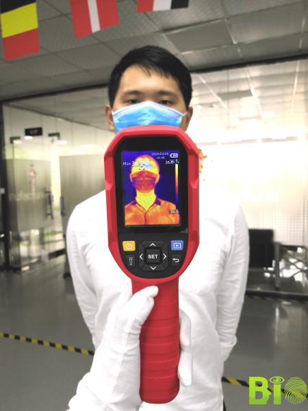 Widely Use Visiable Image Goog Price Handheld Deliverly Infrared Thermometer Image Thermal Machine