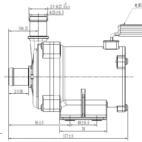 Low Maintenance BLDC Water Pump with High Energy Efficiency and DC Power Source
