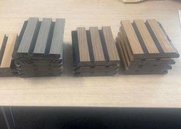 Spray Coating Polyester Fiber Sound Barrier Wall Panels With Easy Maintenance