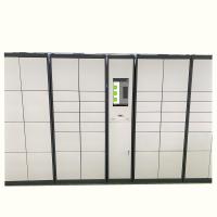 Casiers en acier de la livraison de colis de code barres en métal d'Eletronic, boîte intelligente de Cabient de casiers