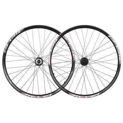 32H Aluminium Alloy Rim 26 Inch Bike Wheelset With Aluminum Braking And BMX Disc Brake