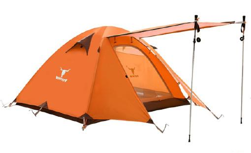 3-4 Person Outdoor Camping Tent  Beach Travel Camping Tent  Fiberglass Camping Tent GNCT-020